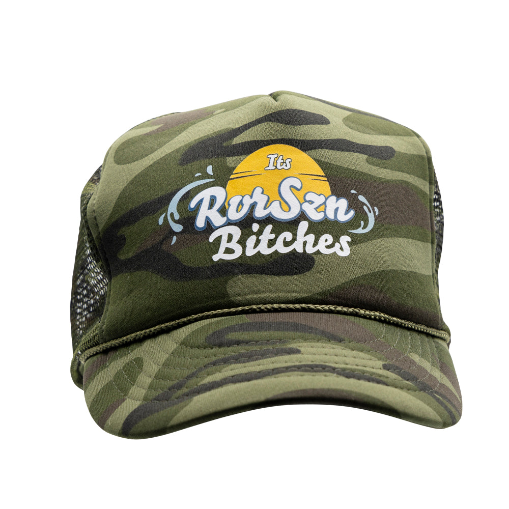 Its RVRSZN Bitch's Mesh Truck Hat - CAMO